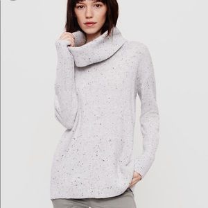 Lou and Grey speckled cowl neck sweater